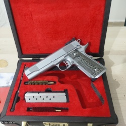 TİSAŞ / ZİG M1 ÖZEL İNOX / 9X19MM [ 9 MM / NOKTA ÇİZİKSİZ,SIFIR AYARINDA]