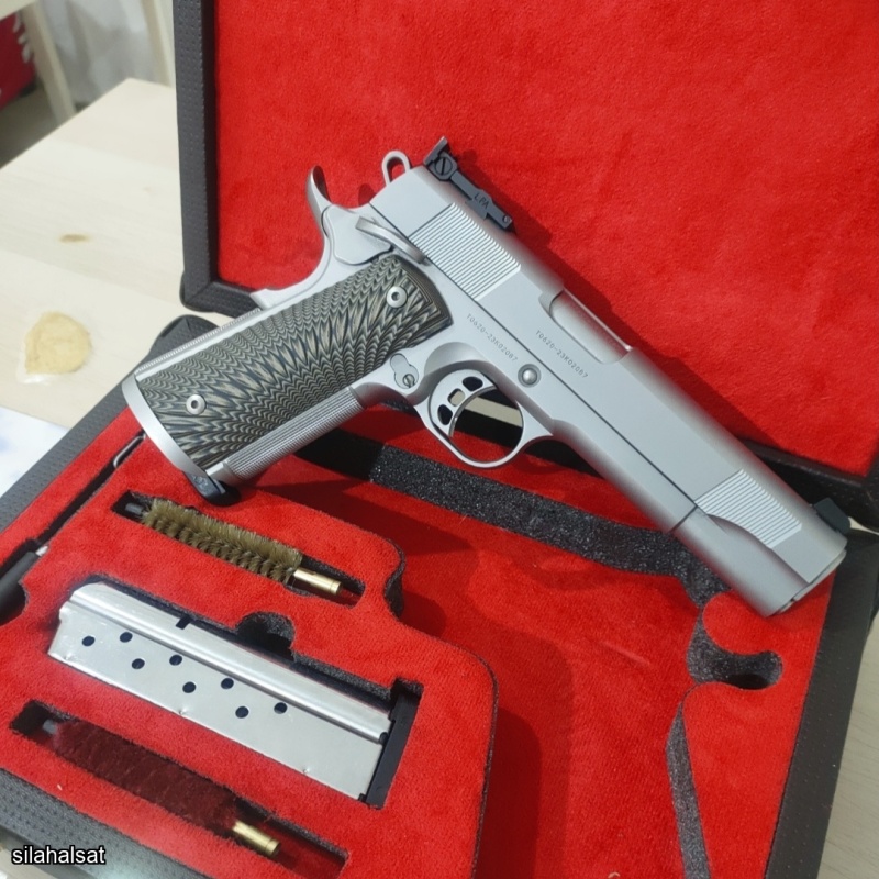 TİSAŞ / ZİG M1 ÖZEL İNOX / 9X19MM [ 9 MM / NOKTA ÇİZİKSİZ,SIFIR AYARINDA]