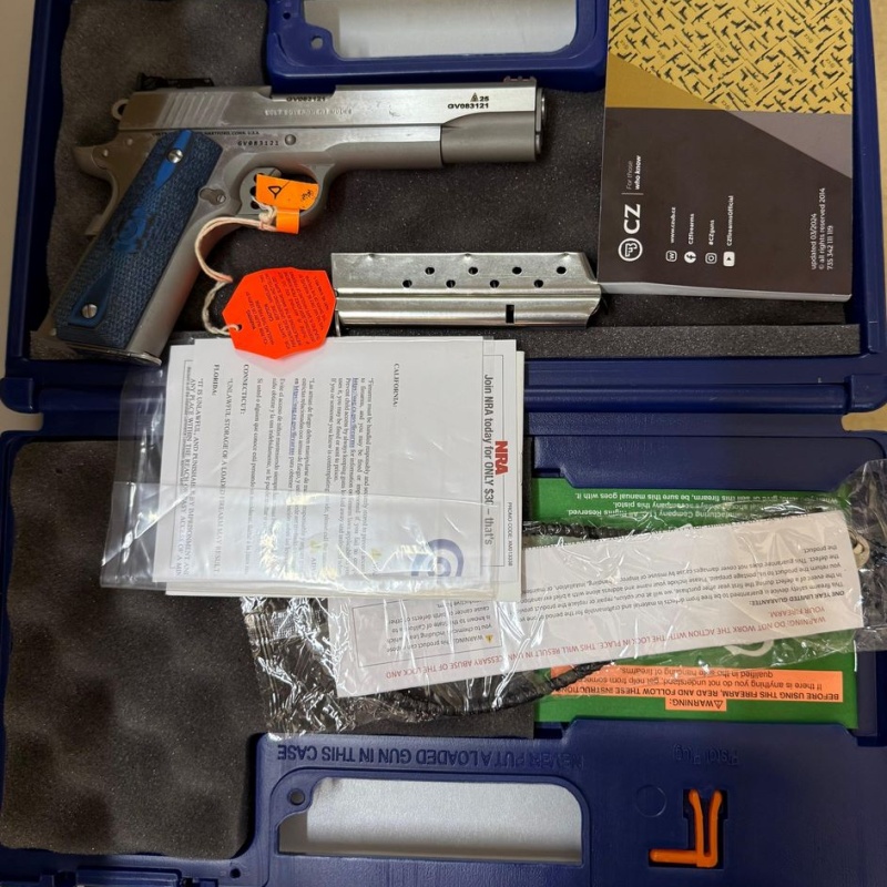 Colt Gold Cup Lite 0 kutusunda, hiç kullanılmamış.