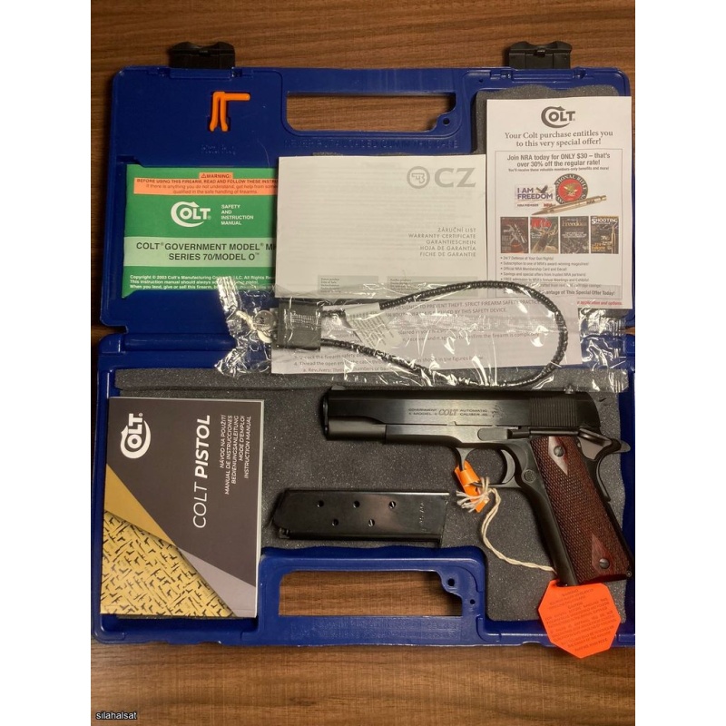 KAMU GÖREVLİSİNDEN COLT 1911 CLASSİC 45 ACP TESLİME HAZIR