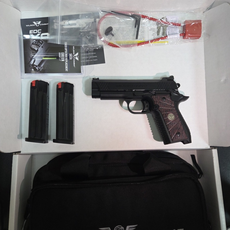 Wilson combat edc x9 2.0 silah hiç kullanılmadı atış yapılmadı