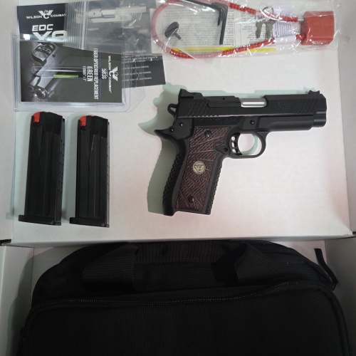 Wilson combat edc x9 2.0 silah hiç kullanılmadı atış yapılmadı