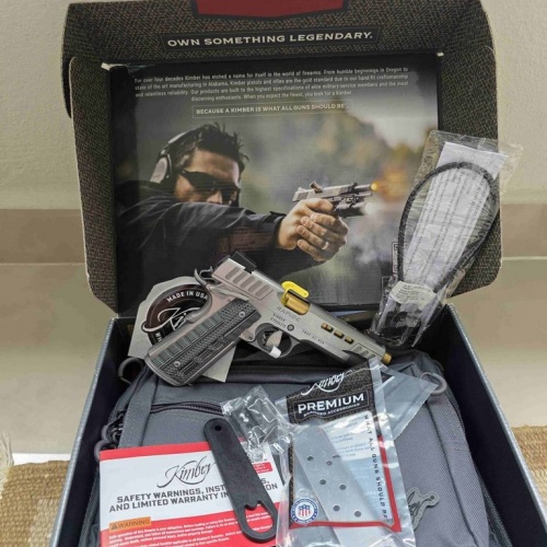 Kimber Rapid Dawn 1911 SIFIR HİÇ ATIŞ YAPILMAMIŞTIR