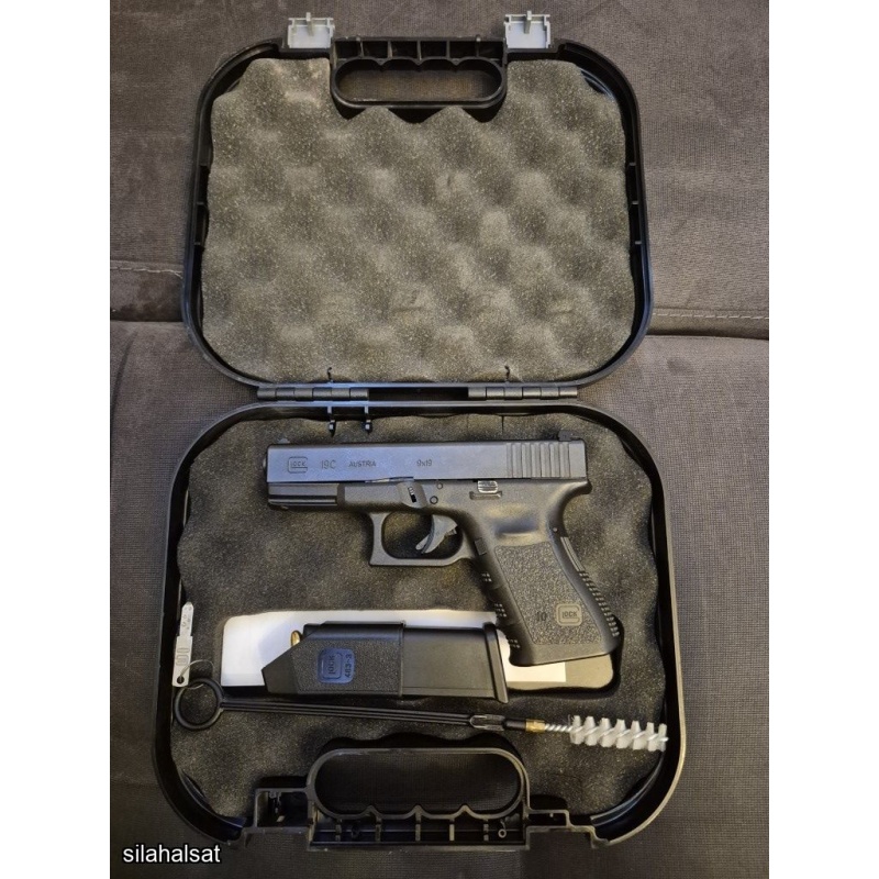 Glock 19 C,  9 mm 15+1 Sıfır ayarında