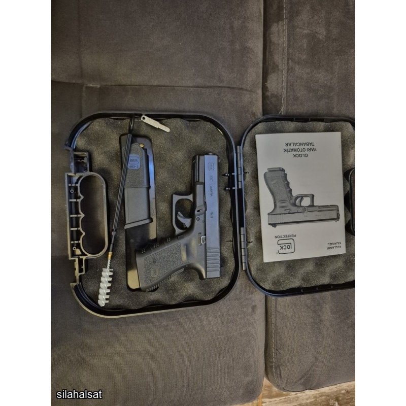 Glock 19 C,  9 mm 15+1 Sıfır ayarında