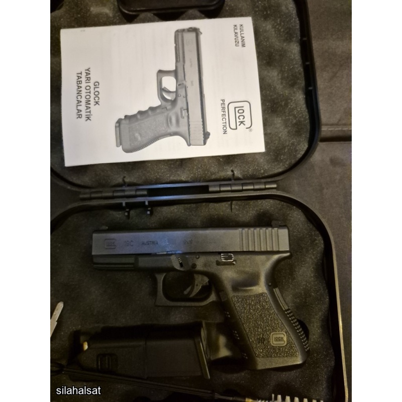 Glock 19 C,  9 mm 15+1 Sıfır ayarında