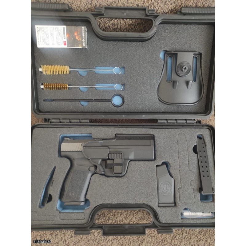 KAMU GÖREVLİSİNDEN TAŞIMA RUHSATLI SIFIR CANİK TP9 SF ELİT-S TUNGSTEN