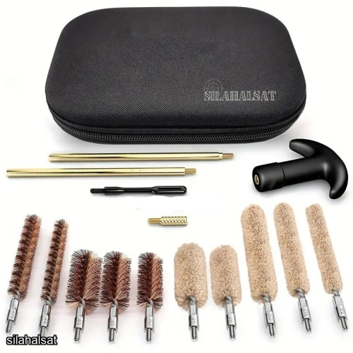 16 parça çok amaçlı, tabanca ve tüfekler için yüksek kalite harbi seti.