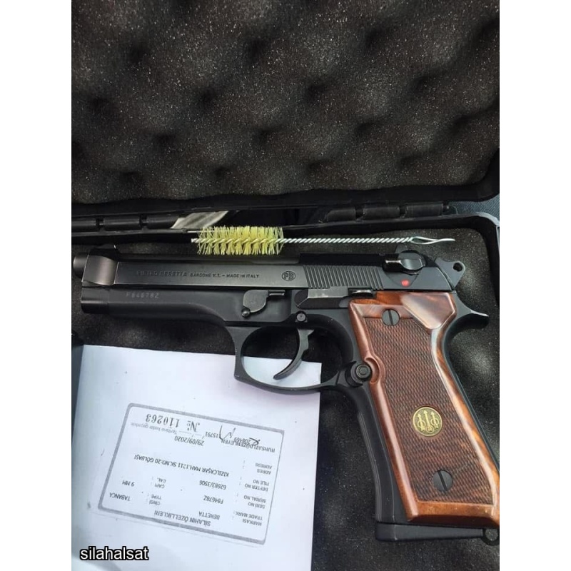 Hastasına Sıfır Kasa Malı SİYAH İNCİ BARETTA PİETRO BOYASIZ KULLANILMAMIŞ BEYLİK SİLAHI DEĞİLDİR