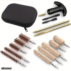 16 parça çok amaçlı, tabanca ve tüfekler için yüksek kalite harbi seti.