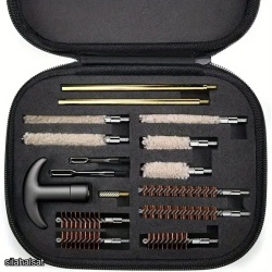 16 parça çok amaçlı, tabanca ve tüfekler için yüksek kalite harbi seti.