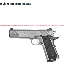 45 ACP TİSAŞ ZİG 1911 INOX