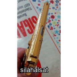 EMEKLİ EMNİYET GÖREVLİSİNDEN SIFIR AYARINDA ALTIN KAPLAMA İŞLEMELİ SARSILMAZ KILINÇ 2000 LIGHT