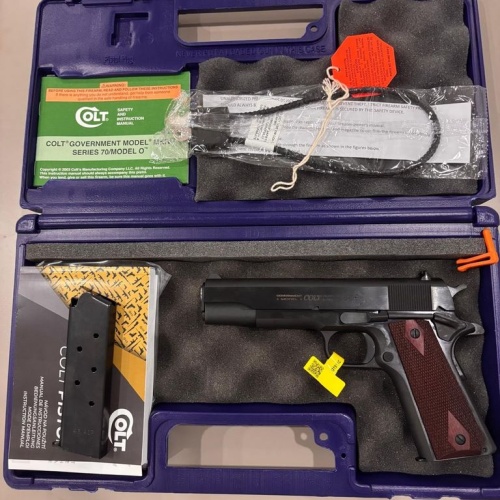 Kamu görevlisinden sıfır colt 1911 classic 45 acp