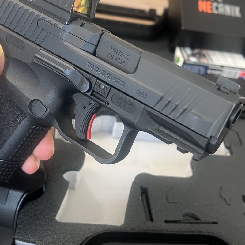 Canik tp 9 Sub elite hiç atış yapılmadı