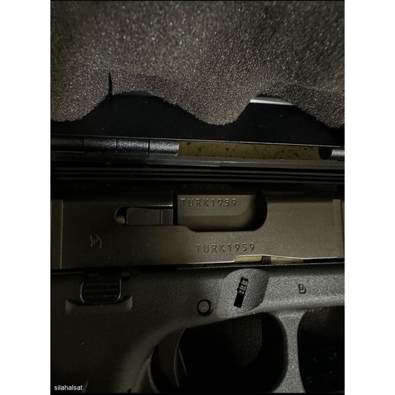 GLOCK 19 GEN5 100. YIL TURK SERİ NO’LU BAYRAKLI MODEL GLOCK19 GEN 5