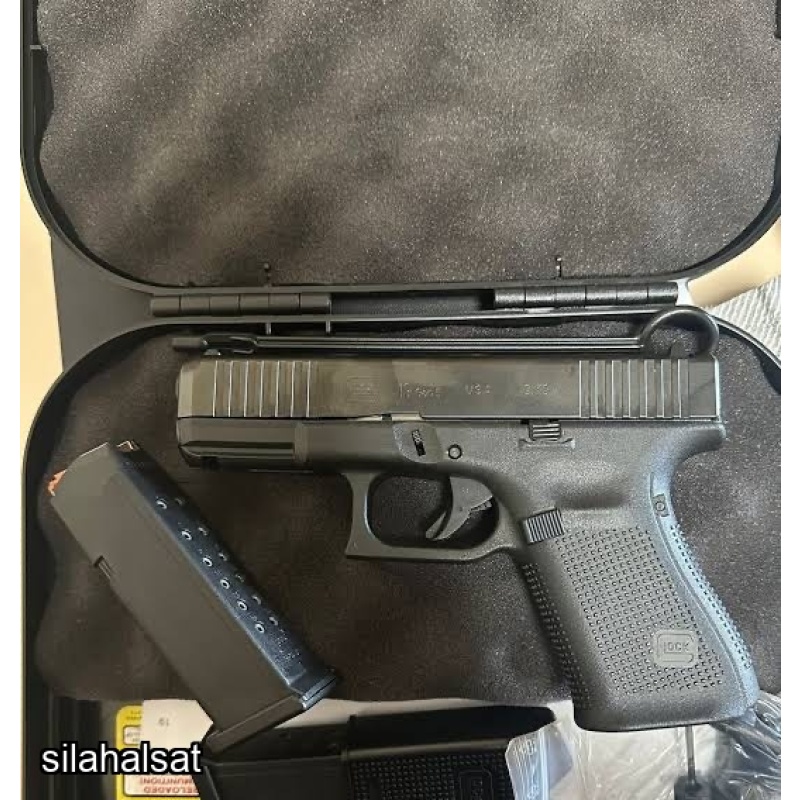 Kutusunda, sıfır, hiç kullanılmamış Glock 19 Gen 5