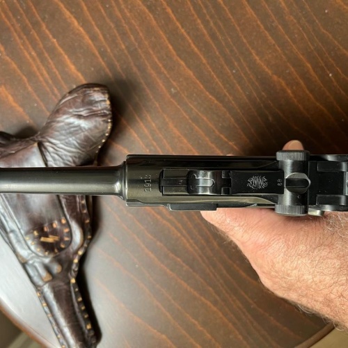 DWM Parabellum P08 1913 9×19 mm.