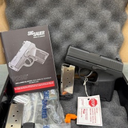 İLK SAHİBİNDE TÜRKİYEDE ÇOK NADİR GELEN SIG SAUER P290RS HİÇ ATIŞ YAPILMAMIŞ KUTUSUNDA