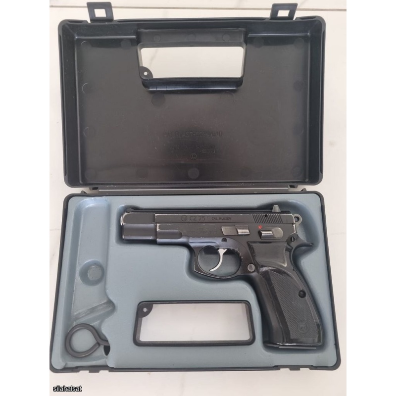 CZ 75 (9mm) — Bakımlı, 2 Şarjör + Kılıf — Pazarlık Olur