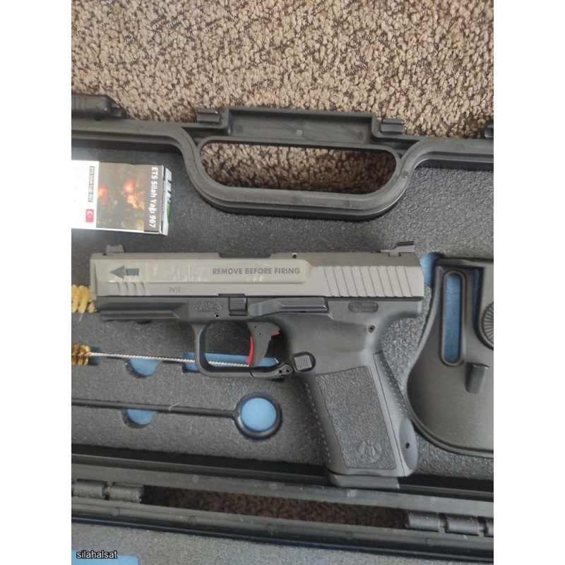 KAMU GÖREVLİSİNDEN TAŞIMA RUHSATLI SIFIR CANİK TP9 SF ELİT-S TUNGSTEN