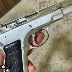 Emekli Polisten Temiz Krom Kaplama CZ 75B