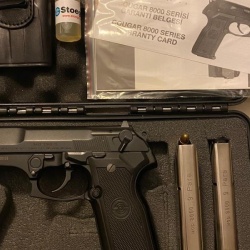 Sahibinden Sıfır, Kullanılmamış , STOEGER COUGER 8000 SERİSİ